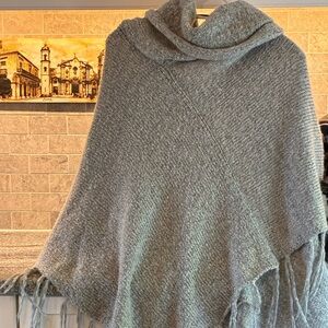 G.H. Bass shawl poncho